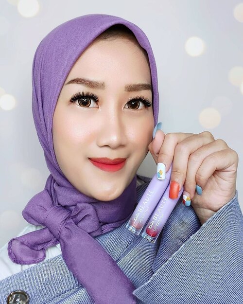 Lagi terkesima sama Kaila Beautè Lip Cotton by @kailaofficial.id nih genks. Teksturnya unik banget! Jadi lipcream ini tuh.. #JessMiniReview
💜 Cotton Feel Sensation, ringan banget dibibir
💜 Transferproof 
Semi-matte, dia semi-matte tapi transferproof, aman saat kita pakai masker
💜 One-swipe Intense Color, sekali poles warnanya langsung keluar.

Ada 5 shade yang super cantik-cantik, nah aku suka ombre 2 shade yang aku pakai difoto, Boba Brown dan Red Velvet. Gimana, gemesh kan? Pas banget @kailaofficial.id lagi diskon sampai tanggal 31 Maret 2021.

Kamu bisa dapatkan produknya di Shopee Mall Kaila Official dengan harga spesial dari Rp 119.000 diskon jadi Rp 89.000 aja. Cuss borong genks!!

#LipCottonFeel #FindingMyMissingPiece
#makeup #clozetteid