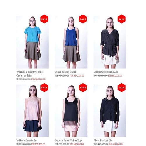 Check out our sale items on www.nellyliulabel.com. Please take note our last shipment date is 13 July before the lebaran holidays. Happy shopping!#onlineshop #onlineshopindo #sale #onlinesale #shipworldwide #indonesia #shopping #brandedsale #fashion #fashionsale #designersale #design #clothes #ClozetteID #shoponline #freeshipping