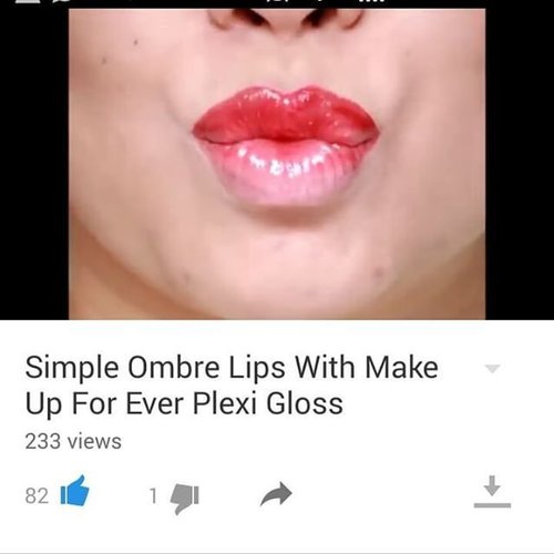 Have you watch my super simple ombre lips tutorial? Visit my youtube channel (link on my bio) and gimme your thumbs if you like it!! ..And dont forget to join my giveaway!#clozetteid #ombrelips #tutorial #indobeautygram #lipstickmafia #lipaddict