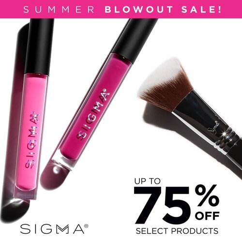 This Summer Blow-Out Sale from @sigmabeauty are awesome!  Get up to 75% off for selected products,  and enjoy free international shipping over $75 👍.Using code EXTRA10 for additional 10% on your order,  or simply click link on my bio ☺☺ (now until July 15, 9 am CDT) 😍😍😍😍😍.--------.GAEESS ADA PROMO DARI @sigmabeauty nih 😍 jadi skrg kan Sigma lagi promo diskon sampe 75% (selected item) nih.. NAH kalo mau TAMBAHAN DISKON lagi,  bisa banget tuh pake kode EXTRA10 jadi lo bisa saving sampe 85% tiap belanja atau KLIK LINK di bio gw biar lsg direct ke web Sigma buat belanja. OHYA,  free shipping buat order minimal $75 juga lho 😍😍😍 cus 🤗🤗.Inget ya EXTRA10 atau klik link di bio gw buat tambahan diskon.  Udah diskon ditambah diskon lagi,  MANTUL! ..#sigmasbs #sigmasale #infosale #sigmabrushes #discountcodes #summersales #infodiskon #muajakarta #muakelapagading #muaworldwide #makeupartistjakarta #fdbeauty #clozetteid #ibv #indobeautygram #kbbvmember