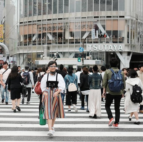 The most mainstream thing to do when you're in Shibuya is getting yourself photographed while crossing the street.

I always do that whenever I am in the area.

Thanks to my #instagramhusband @ovinoviadi for taking this photo using our Fuji #XT1 camera and #XF23mm lens. 
#Shibuya
#Tokyo
#Japan

#ClozetteID
#OOTDindo
#LookbookIndonesia
#MyTulisan
#OOTD
