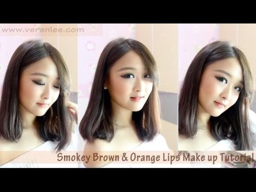 MY CURRENT MAKE UP ROUTINE : Smokey Brown Make Up Look Tutorial