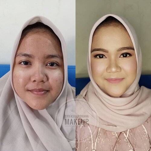 Before - After 🌸info makeup : 082260592599#bridesmaids #makeupartist #makeuppesta #makeup #engagementring #wisuda #wedding #amongtamu #makeuptutorial #makeupwisuda #makeupoftheday #engagementmakeup #mua #muajakarta #prewedding #clozetteid #wakeupandmakeup #hudabeauty #bloggerindonesia #beautyblogger #beforeafter #before #after #jakarta #depok #jabodetabek