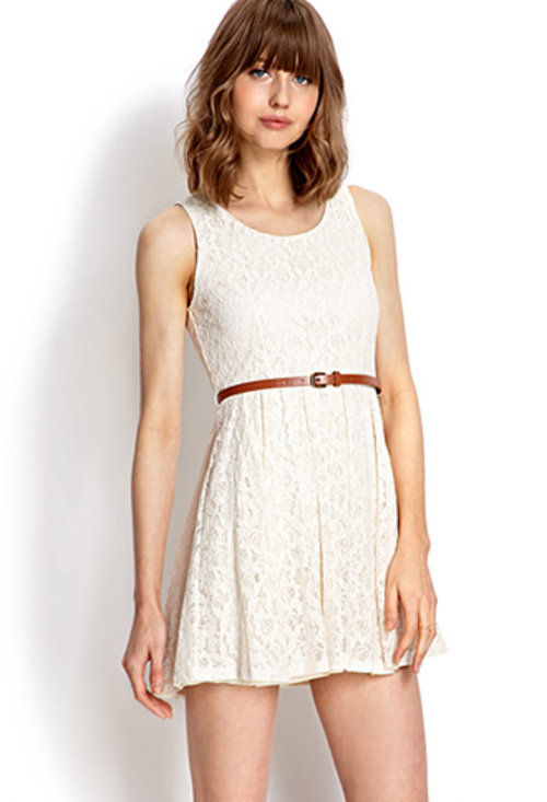 Rustic Lace Dress | FOREVER21 - 2000065005