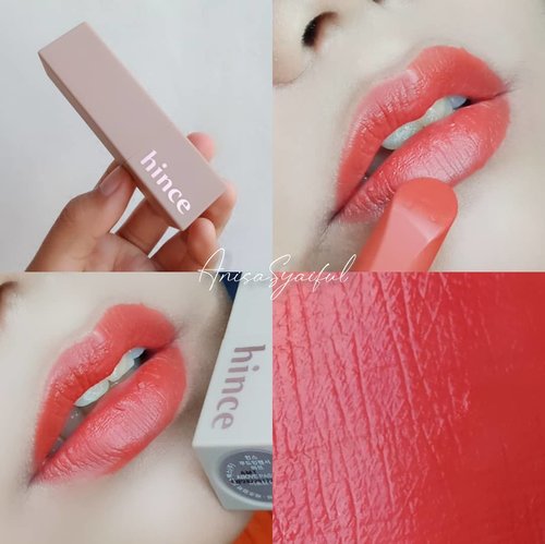 𝗵𝗶𝗻𝗰𝗲 𝗠𝗼𝗼𝗱 𝗘𝗻𝗵𝗮𝗻𝗰𝗲𝗿 𝗠𝗮𝘁𝘁𝗲, a buildable velvet matte lipstick shade 𝗔𝗯𝗼𝘃𝗲 𝗣𝗮𝘀𝘀𝗶𝗼𝗻 👄-@hince_official ini merupakan Popular Korean cosmetics brand ~~ seperti biasa packagingnya simple namun terlihat elegant✨ Untuk teksturnya beneran soft banget dibibir!--#hince #힌스 #ヒンス#mood_tone_attitude#kbeauty#koreanmakeup#koreancosmetics#jakartabeautyblogger#makassarbeautygram#clozetteid