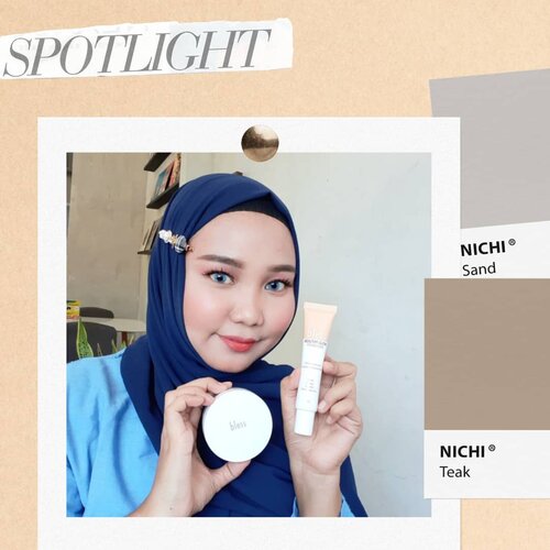 Salah satu makeup favorite ku 😍 Bless Healthy Glow Foundation dan Bless Acne Face Powder, cocok dipakai sehari-hari dan tentunya aman untuk kulit sensitif dan berjerawat! Loved it 💕.Full Review on my blog www.haloanisa.com 🌻....@beautyfeat.id#blesscosmetics#beautyfeatid#blesscosmeticsxbeautyfeatid#blesshealthyglowfoundation#blessacnefacepowder