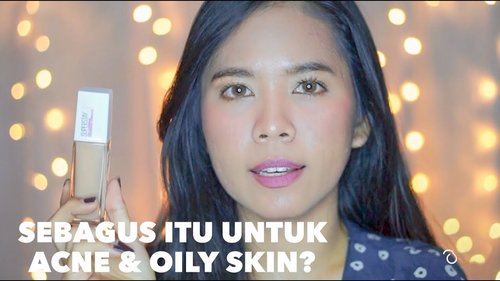 REVIEW MAYBELLINE SUPERSTAY FOUNDATION (HIGH COVERAGE) FOR ACNE &amp; OILY SKIN ? - YouTube
#clozetteid