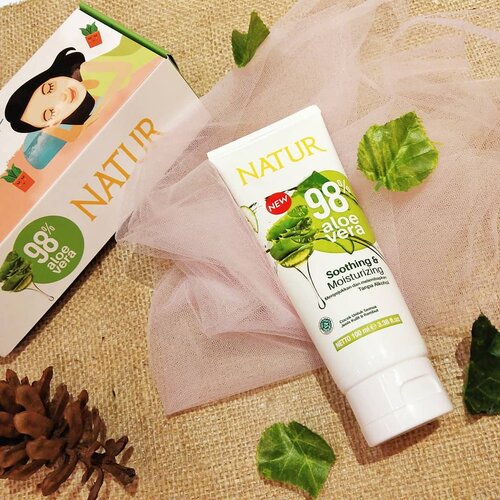 Katakan Happy Hello Good Morninf SkinUntuk kulit Glowing dengan @backtonatur Sleeping Mask Soothing & Moisturizing berbahan dasar alami Aloe Vera 98% menyejukkan,melembabkan serta mencerahkan kulit. Dan Tak hanya cocok untuk kulit namun baik untuk rambut juga 😍 so multifungtion 1 product all body #NaturxGirlsCreation #HappyHelloGoodMorningSkin #NaturSkinCare..#일상스타그램 #소통스타그램 #좋아요#좋반 #선팔 #얼스타그램 #셀카 #셀피#좋아요반사 #likeforlikes #likeforlike#likeforfollow #맞팔 #선팔하면맞팔 #Clozetteid