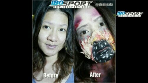 Halloween mencekam seketika, ketika bayangan makeup seram mengcengkram lbh dalam lagi 😤 @ibosportsyukk ikutan makeup halloween genkss@sofie_noona @hankoo12 @ryanaambarwati @eridarida @elva_gustini @jihanaulia @msteenhe22  #Halloweenmakeup #clozetteid #halloweencupcakes #pumpkinpie #pecanpie #pumpkinwhoopiepies #pumpkincheesecake #trickortreat #spooky #smeagol #gollum #lordoftherings #thisishalloween #halloweenhome #halloweendecor #halloweenfun #targethaul #halloweenhaul #trickortreatyoself  #creaturefromtheblacklagoon #jackolantern #ilovehalloween #halloweeneveryday #everydayishalloween #halloweeniseveryday #Halloween #Halloween2017 #HalloweenIBOSport #HalloweenMakeUp