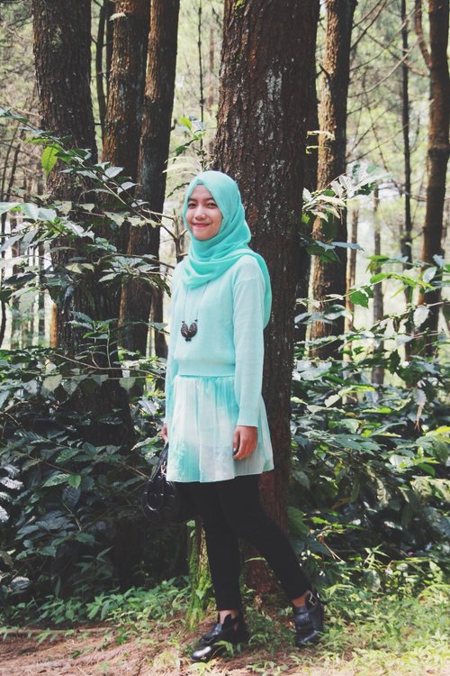 Someday at pine forest #ClozetteID #HOTDseries2 #Scarfmagz #HOTD #OOTD #casual 