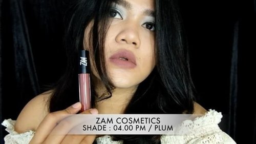 Congrats @Zaskiadyamecca and sisters @taniaraymina @tasyanurmedina @marshanatika @rifqamalsyita for the launch of @ZAMCosmetics. Now there's no more excuses for skipping liquid lip cream cause ZAM has created lipstick for your AM to PM. • 08.00 AM "Blush": Reflects a personality of woman who feminine and sociable. • 12.00 PM "Silk Ribbon": Reflects a personality of woman who outgoing and fun. • 04.00 PM "Plum": Reflects a personality of woman who independent and reliable. • 08.00 PM "Red Scarlet: Reflects a personality of woman who passionate and adventurous. 
Here's a teaser swatches of the 4 shades. Full review & swatches is up on my blog #kaniadachlandotcom and my Youtube Chanel : Kania Dachlan (Link on Bio) #zamsquad #zamcosmetics #clozetteid #beautynesiamember