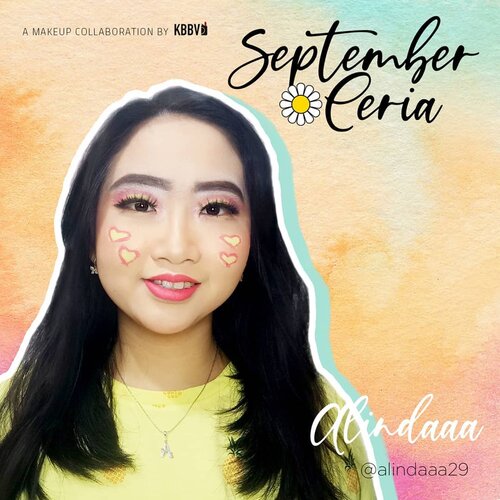 ~ sept 10, 2019.finally bisa upload look ini juga, makeup collab with @kbbv.id temanya "September Ceria" 🌈 .berhubung aku lagi suka wrna kuning, jadi aku kreasikan keceriaanku pada makeup & look dengan nuansa warna kuning yang cerah ..yuk cek hasil makeup collab temen-temen #kbbvmember lainnya:@tamioktari@seladvap@Radindadilla_@xryzuchan@flowrindesu@widyalimitedcom@thathakusuma@mondyla@esybabsy@hani_noer27@nindyz@fiarevenian@atika.hafizh@enyadinda@mkartikandini@vebbyfbrr_..jangan lupa selalu ceria ya, gaes 🌈🌻 ..#AForAlinda #Alinda #Alindaaa29 #Alindaaa #rezekigakketuker #jalani_nikmati_syukuri #clozetteid #kbbvmember #kbbvmakeupcollab #septemberceria