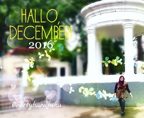 December 1st, 2016 --- Welcoming #December 2016... the month to review what we've been thru for a whole this year. 2016 was full of romance and relationship for me and my beloved one. My youngest bro finally get married with his girlfriend after 7 years of dating lolz. My another baby bro officially a father in this year and my parents also officially becoming grandpa and grandma... Feliza is the first granddaughter of this family. And me...? On February 14th, 2016 --- I've got proposal to be a girlfriend of my new bestfriend @erdin.saef . He also a person who helped us to find the last name of our Angel "Shakira" ---Feliza Aulia Shakira. I also finally "driving" lolz... my dream came true! Alhamdulillah... and... being reporter for NHK Kawaii International was also awesome experience of this year... Feel #grateful so much!... I wish and I believe that 2017 will be more #awesome and #wonderful ... for me... and for all of us... amiin YRA. 😇 #clozetteID #flashback #joy #happiness #journey
