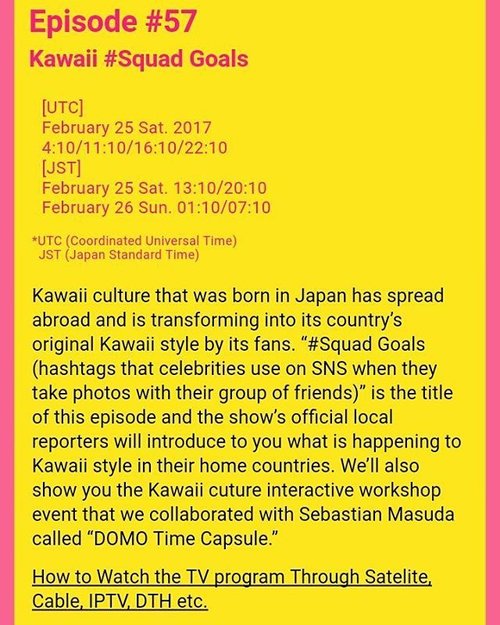 Sat, February 3rd, 2017 --- 🎬🎥📺 #kawaiisquad #Kawaii #squadgoals . Hihihi... berasa seleb pake #squad nyaingin Gigi Hadid and Taylor Swift 😂😂😂 Don't miss the show! Will give you the link after #broadcasting #wideworld via #NHKWorld on February 25-26, 2017!
😘 🎥🎬📺
I've just found this at #NHKWorld #Japan #website about #KawaiiInternational @kawaiiiofficial #kawaiireporter 😄 So nice .... Only 2 girls from #Asia who has been chosen as Kawaii Reporter ; me ( #HestiHarajuku ) and Kai from Singapore. 2 from #USA, Audra and my new kawaii friend @minakosakurai chan 💕 , 2 girls from #France (Mila and Marie) , others from #Bolivia (Kazumi), #Russia (Kseniya), & #Argentina (Violet) 🌸🌸🌸 Oyasuminasai, Minnasan! Be a #dreamer and makes your dreams come true ! 📺🎥🎬 @clozetteid #clozetteID #fashiontvshow #fashion #style #Japanstyle #TVProgram #TVShow #headscarf #modestfashion #modestwear