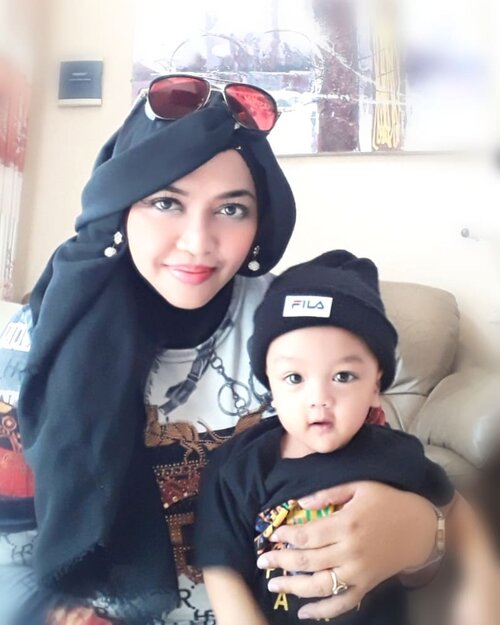 #JagoanMami #ArtanabilRafisqyErlan #7monthsold . Tambah ganteng dan sholeh... ---#parentinglife #MomandSon #babyboy#nhkkawaii #clozetteid #modestwear#ootdmomandbaby#kawaiiMomandBaby