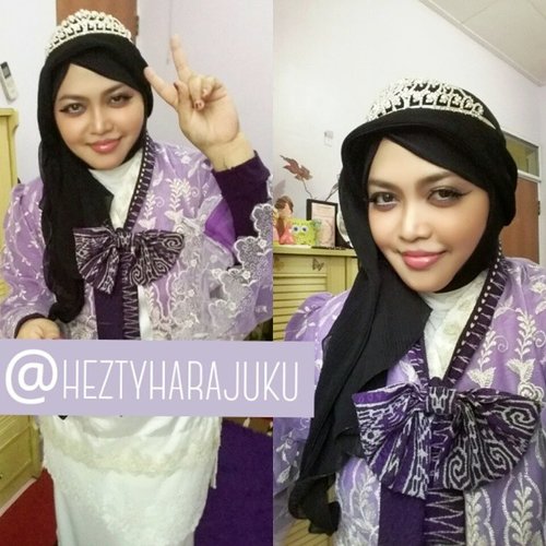 🎀🌹🎀#ClozetteID #GoDiscover #HijabFestive 🎀🌹🎀 @clozetteid #fashion #style #instabeauty #instafashion #glamour #vintagefashion #vintagestyle #scarf #headscarf #modesty #modestfashion #coveredstyle  #laces #bolero #partydress #classy #CultPartyKei #dollykei #purplelavender #tenun #Indonesia #Tiara