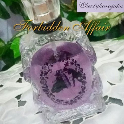 😍💖😍#heztyharajuku #finefragrance for #COTW #ClozetteID @clozetteid 😍💖😍 #ForbiddenAffair #AnnaSui #parfume #parfumebottle #collection #violet #purple #kawaii