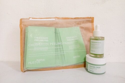 Mencoba Skincare Vegetarian Berbahan Klorofil ala Mustus Korea - MELS PLAYROOM