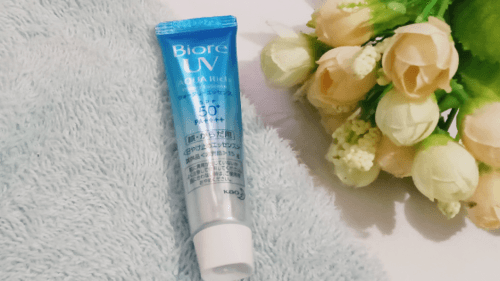 Review Biore UV Aqua Rich Watery Essence Chemical Sunscreen Asal Jepang