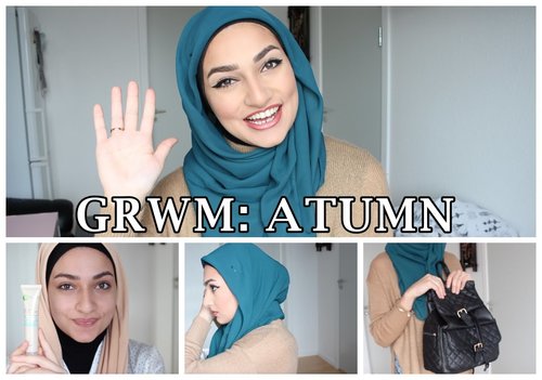 GRWM ATUMN (makeup, hijab, outfit) | MISSBAK96 - YouTube