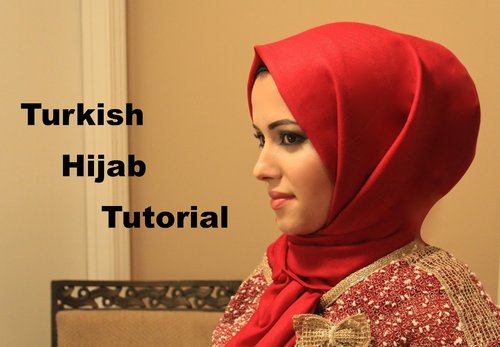 Turkish HijabTutorial in less than a minute- YouTube