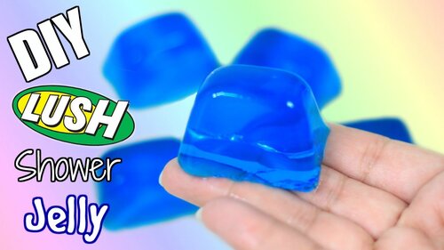 DIY Lush Shower Jellies + Demo | Super Easy - YouTube