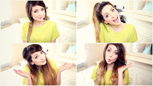 How To: My Quick and Easy Hairstyles | Zoella - YouTube