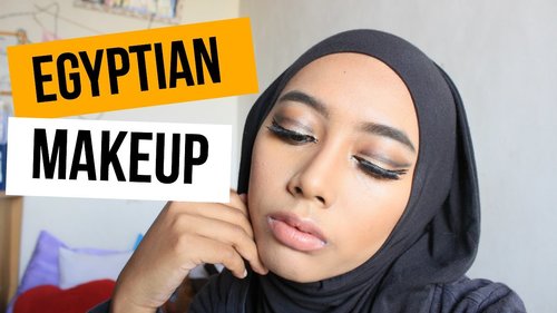 Egyptian Inspired Birthday Makeup #marvellacontest - Daranitya - YouTube