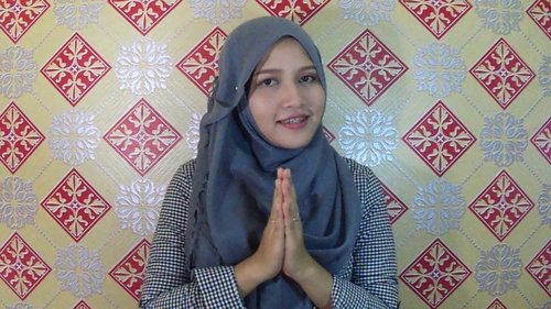 Tutorial Hijab Pashmina Simpel  ( INDONESIA ) - Amalia Kurnia - - YouTube