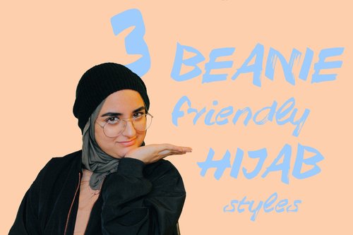 3 Beanie Friendly Hijab Styles - YouTube