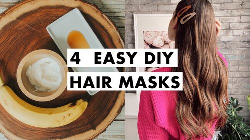Easy DIY Hair Masks | Luxy Hair - YouTube