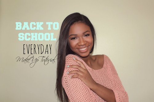 Back To School Simple Everyday Makeup Tutorial - YouTube