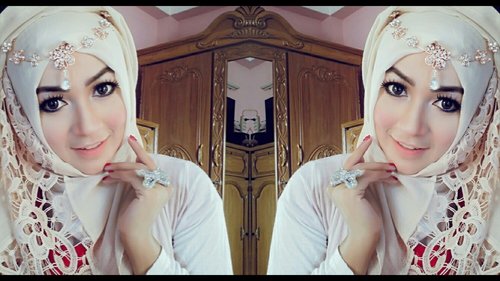 Eid Makeup Look & Hijab Style | ParizaaD - YouTube