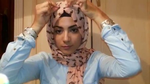 Turkish Hijab tutorial - YouTube