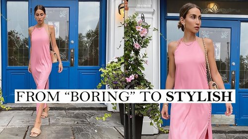 10 Ways to Make "Boring" Clothes Look Amazing - YouTube