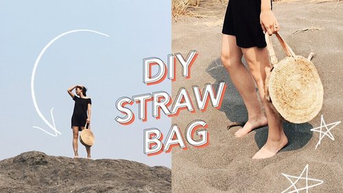 HOW TO MAKE A STRAW BAG | WITHWENDY - YouTube