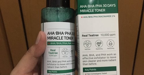 Beauty Review : Some by mi AHA, BHA dan PHA 30 Days Miracle Toner