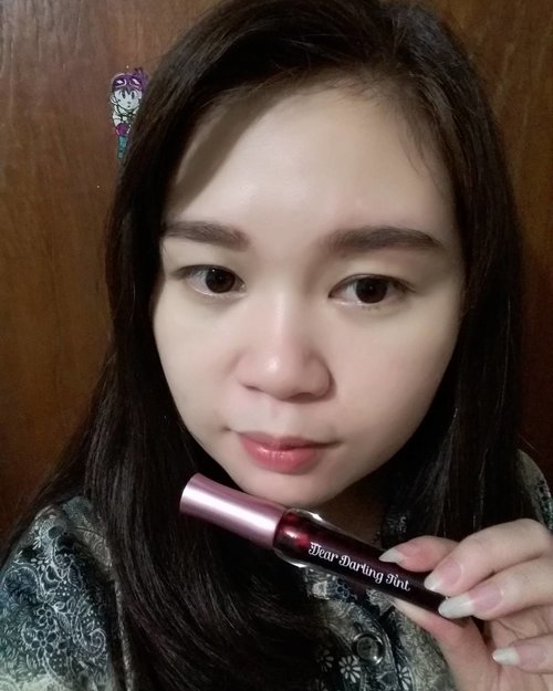Etude House Dear Darling Tint Real Read 😍😍😍... suitable for everyday makeup.. please read the review 😆😆😆 (link in my bio).. thanks @angeline.zhuang 😚😚😚... #etude#etudehouse#makeup#korean#deardarlingtint#liptint#shade#realread#natural#everyday#review#endorse#beauty#clozette#clozetteid#bloggerperempuan @bloggerperempuan