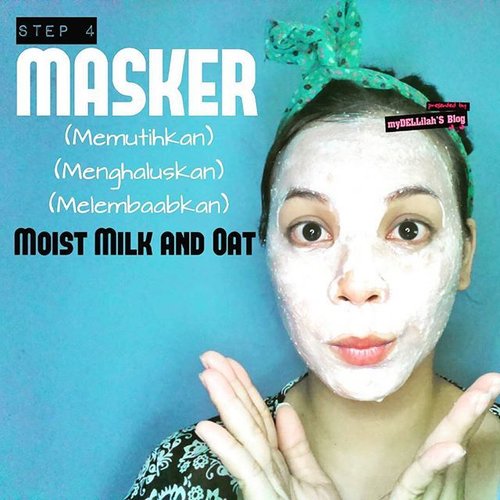 Kalo masker Oat+Susu pasti udah tahu yee manfaatnya... 😉😉😉 bit.ly/MOIST-SCRUBxDELLILAH#scrub #coffescrub #moistmask #facescrub #clozetteID #facial #skincare #treatment #milk #oat