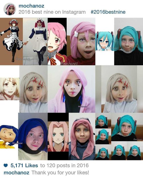 Semangat berkarya lg 🙌🙌🙌.
.

#anime #animefreak #animeaddict #animelover #cosplay #cosplayerindonesia #cosplayer #hijabcosplaygallery #hijabcosplay #cosplaymakeup #makeupcharacter #makeup #hijabcosplayerindonesia #otaku #otakuindonesia #2016bestnine #indocosugram #makeupanime #animefashion #hijabcosplayer #clozetteid #cosplayerhijab #animemakeup #mangamakeup #cosplayhijab #instaanime #animestyle #japanesestyle
