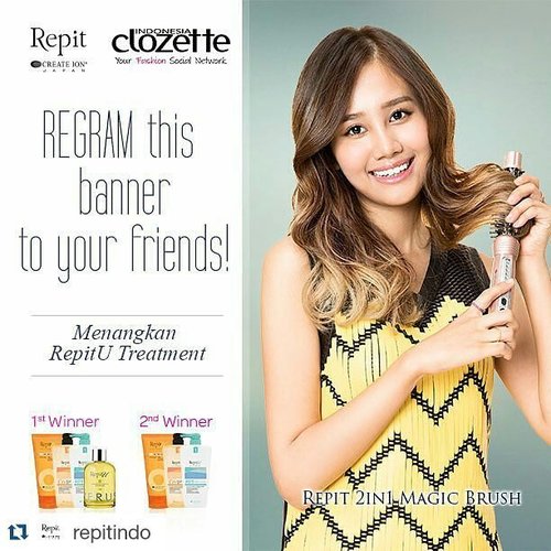 REPIT is premium hair styler from KOREA @RepitIndo @ClozetteID #ClozetteXRepitindo #ClozetteID #RepitIndo