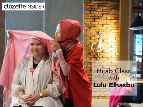 Throwback to #ClozettersMeetUp #HijabClass with Lulu Elhasbu. Intip cerita lengkapnya di -> http://bit.ly/1Km7fIZ
