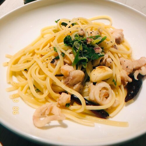 Pasta seafood. Gamau tag restonya soalnya rasanya B- 😞. #clozetteid