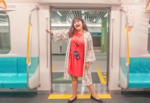 Another footage at trial #MRTJAKARTA taken by @budiartiannisa 📸  #mrtjakarta #ubahjakarta #ubahjakartachallenge #clozette #Clozetteid #ootdindo #outfitoftheday #lookoftheday #fashion #fashiongram  #clothes #wiw  #instafashion #outfitpost #ootdfashion  #ootd #todaysoutfit #fashiondiaries #travelling #traveller #travelblogger #staycation #cityexplore
