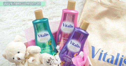 Mandi Parfum dengan Vitalis Perfumed Moisturizing Body Wash