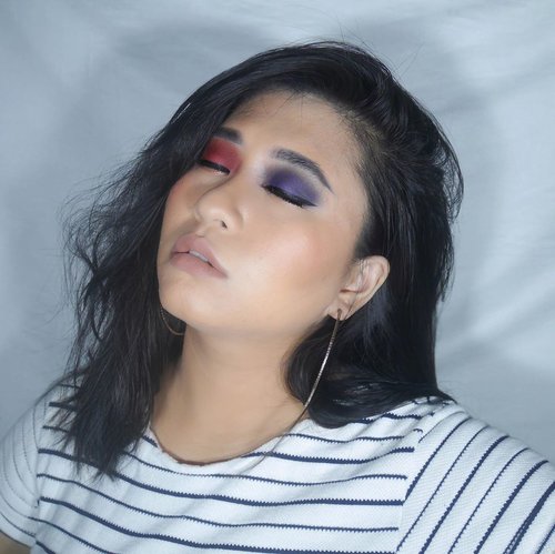 “We can’t change the past, but there’s a difference between moving on and letting go.” - Harley Quinn 🃏 •Red Eye : @focallurebeautyid Bright Lux - 18 Eyeshadow Palette Blue Eye : @makeuprevolution REGENERATION Trends Mischief MattesNude Lips : @pixycosmetics Lip Cream 08 Delicate Pink•••#ClozetteID #harleyquinn #harleyquinnmakeup #FridayFocallureID #FocallureBeautyID #focallure #focallurebeauty #MakeupRevolution #PixyCosmetics #PixyLipCream