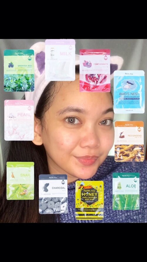 Ga sanggup bikin transisi ke 10 varian nya, jadi bikin 5 aja ya 🤣 But believe me they're all goooodd
.
.
Varian nya tuh ada:
🖤 Charcoal : menyehatkan & membersihkan kulit
💛 Honey : melembabkan kulit kering & menyehatkan kulit
❤️ Pomegranate : melembabkan, menyegarkan, memperbaiki tekstur kulit
💚 Snail : menjaga elastisitas, mencerahkan, memperbaiki tekstur kulit
💙 Bird's Nest : menjadikan kulit lebih bercahaya & elastis
🤍 Milk : mencerahkan, melembabkan, menyegarkan kulit
💖 Pearl : mencerahkan kulit kusam & memperbaiki tekstur kulit
💚 Greentea Seed : Melembabkan & menghaluskan kulit
🧡 Red Ginseng : mencerahkan kulit & meredakan peradangan kulit
💚 Aloe : melembabkan, menyegarkan, & meremajakan kulit
.
.
Yang aku suka dari sheet mask ini essence nya tuh banyak bet berlimpah, padahal sheet mask nya tebel, otomatis essence nya keserep semua dong ke sheet mask, tp di bungkus nya sisa essence nya masih banyak, bahkan bisa aku simpen di jar untuk dipakai di kemudian hari haha.. Udah gitu tekstur essence nya tuh gel bukan cair encer gitu,menimbulkan keglowingan yang HQQ.. Kalo mau beli bisa langsung ke shopee nya @farmstayid hihi
.
.
.
.
.
#indobeautysquad #Bloggirlsid
#BeautygoersID #Beautiesquad
#Clozetteid #Beforeafter #bvloggerid #muajakarta #makeuptutorial #tutorialmakeup #ivgbeauty #makeupjunkie #viral #viralvideo
#tiktok #tiktokbeauty #skincare #skincarecommunity #farmstay #sheetmask #staybeautywithfarmstay