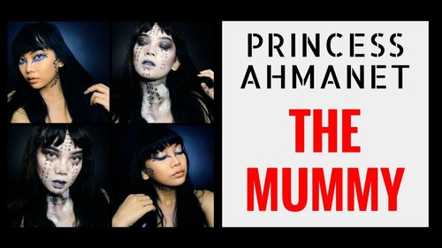 SFX MAKE UP #9: The Mummy Movie 2017 - Princess Ahmanet Make Up Look || Judith Cholya - YouTube