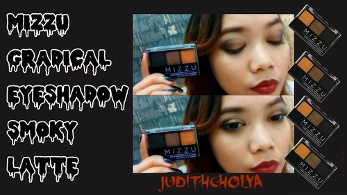 Daily Make Up with Mizzu Gradical Eyeshadow Smoky Latte 02 || Judith Cholya || #judemakeup - YouTube
