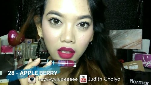 8 new shades of @qlcosmetic Lip Cream Matte.. Click the link on my bio for full video 💋💋💋
.
.
.
.
.
#Beautiesquad #bvloggerid #beautynesiamember #clozette #clozetteID #clozetter #beauty #makeup #skincare #beautyblogger #beautybloggerindonesia #indobeautyblogger  #bloggerindonesia  #muajakarta #indobeautygram #internationalbeautygram  #instabeauty #beautyinfluencer #reviewmakeup  #lipswatch #lipswatchindonesia #lipcream #lipcreammurah #lipcreammatte #qlcosmetic #qllipcream #qllipcreammatte #lipcreamlokal  #localproduct